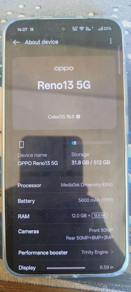Oppo Reno 13 5G Smartphone
