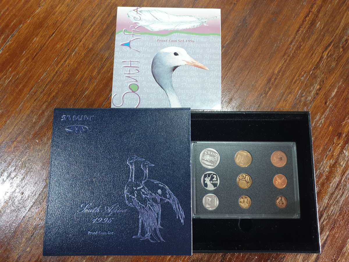 1996 Proof set in Mint box. Low start.
