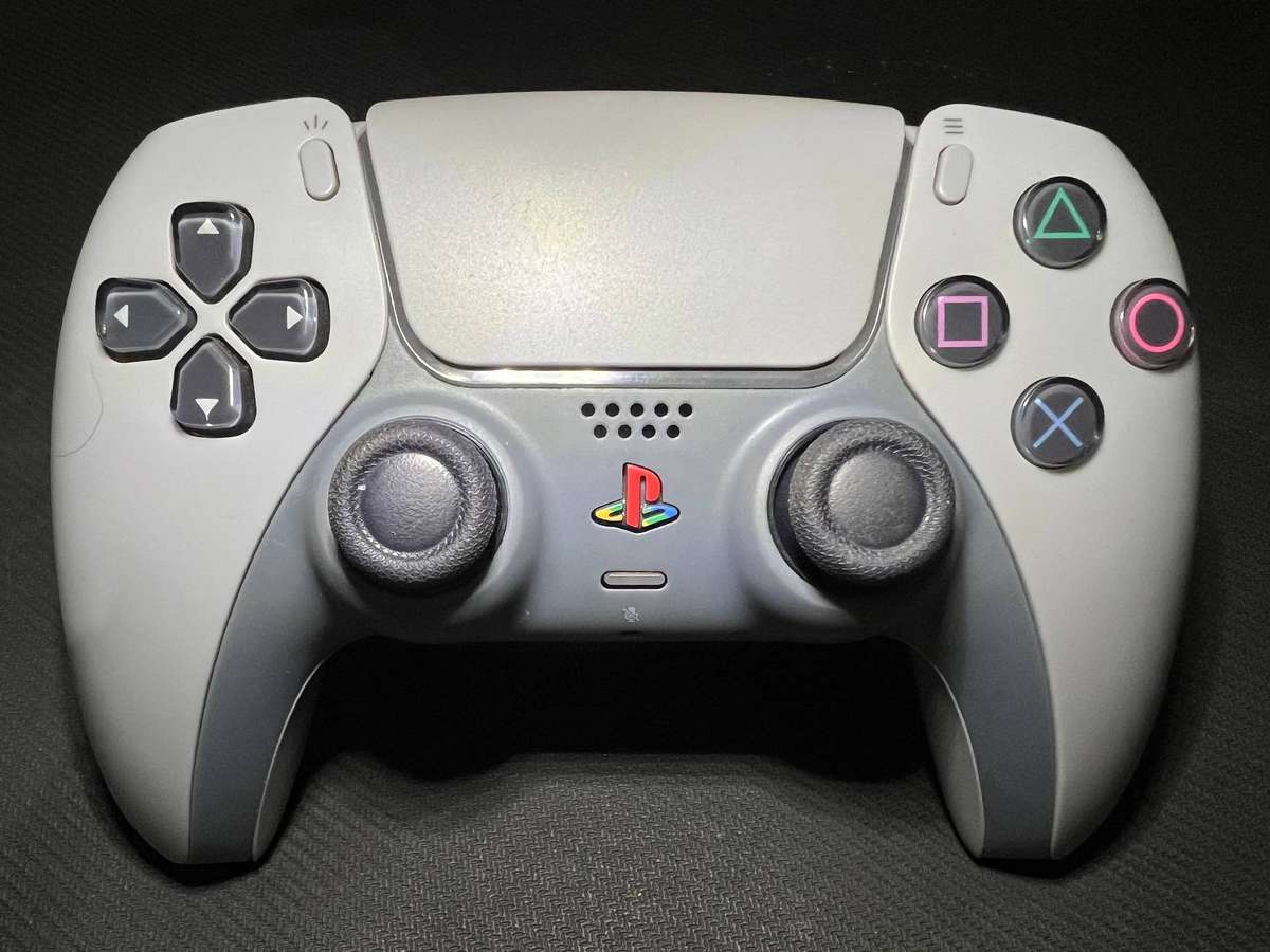 PS5 Dualsense Controller 30TH ANNIVERSARY EDT | Upgraded TRM Sticks (No Stick Drift)