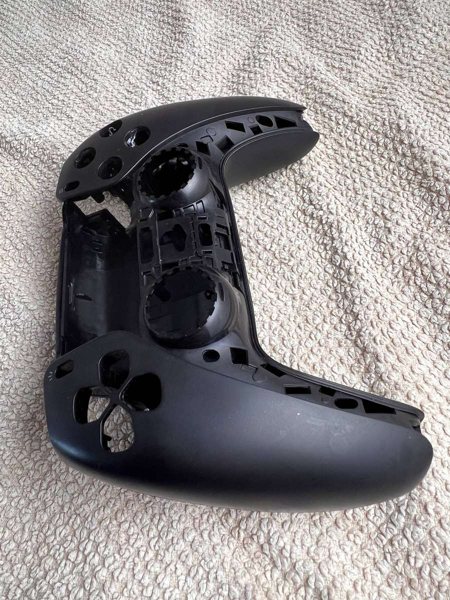 PS5 DualSense Controller Replacement Shell Housing  Black  OEM Front & Back