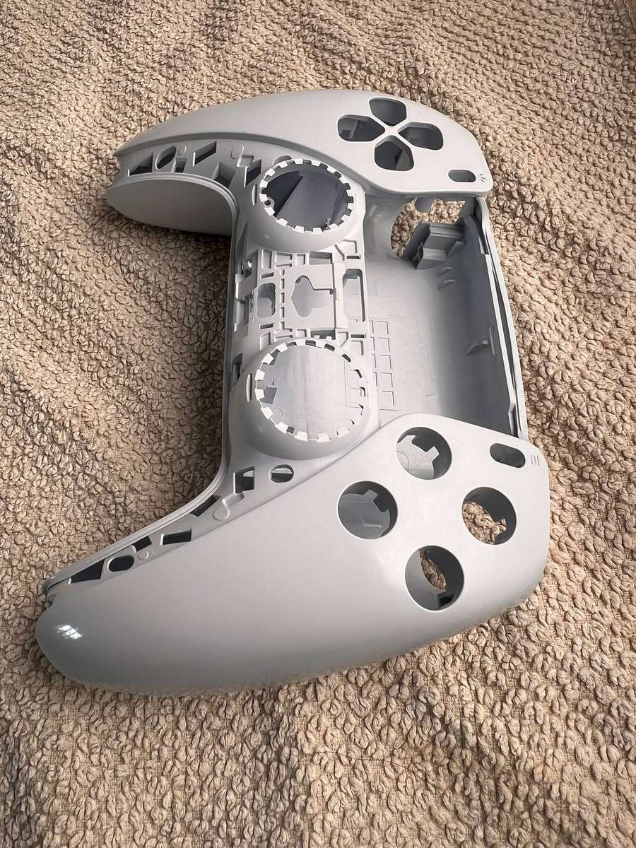 PS5 DualSense Controller Replacement Shell Housing  White  OEM Front & Back