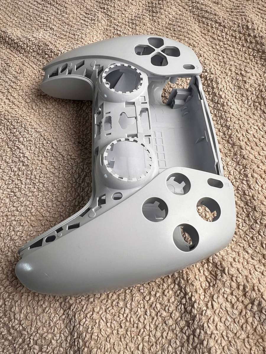 PS5 DualSense Controller Replacement Shell Housing  White  OEM Front & Back