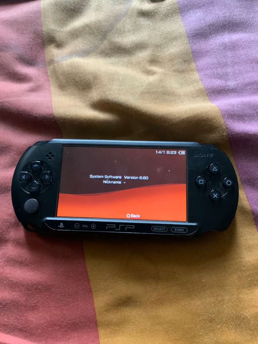 PSP with charger
