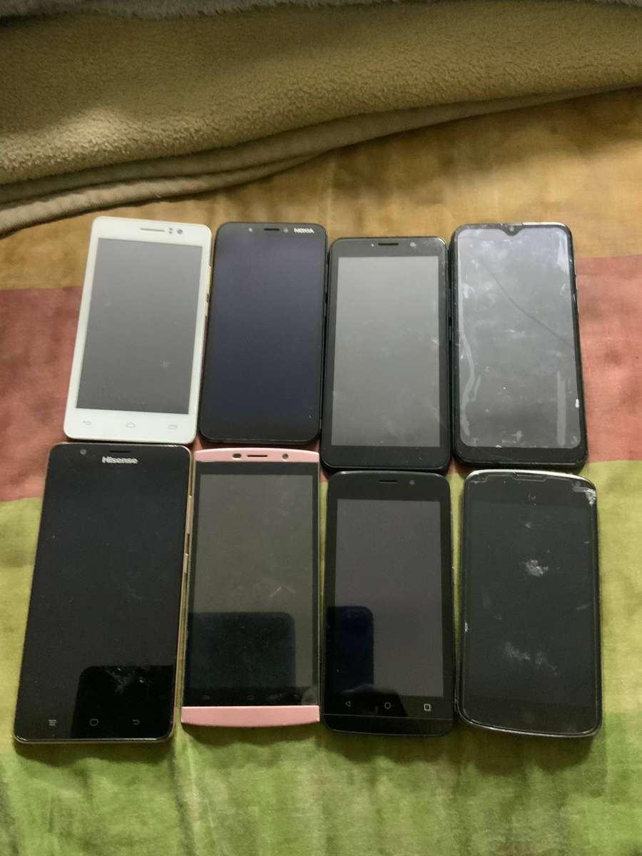 Lot of old phones