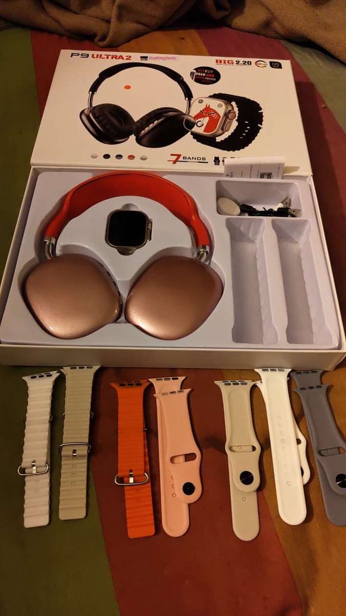 Bluetooth headphones + smart watch