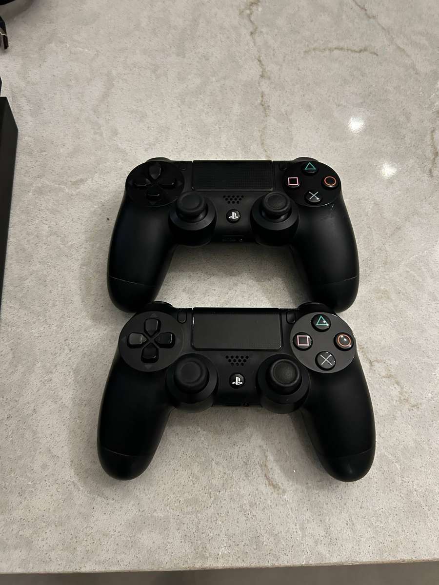 PlayStation 4 Console with Controllers