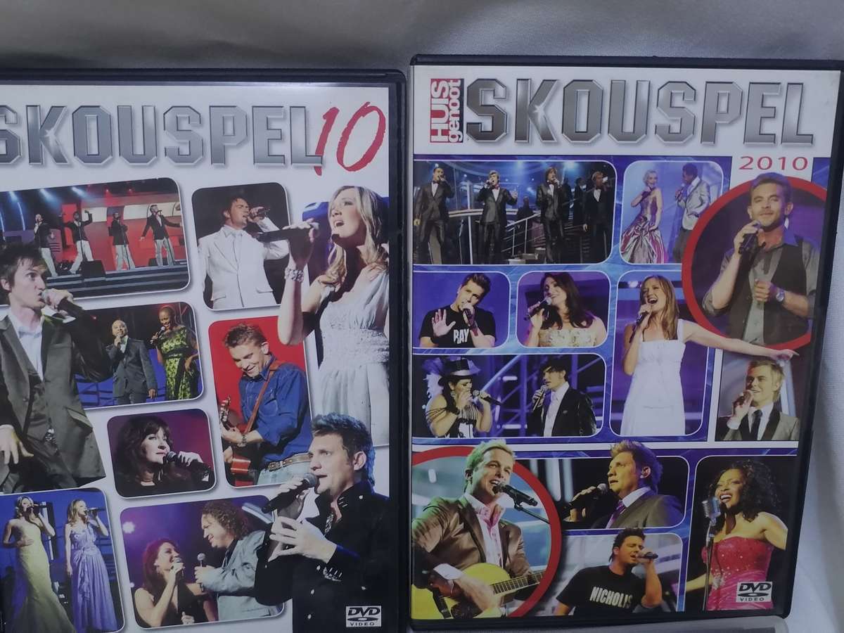 8x DVD´S - SKOUSPEL 2007 TOT 2012 EN 2014 (+ BRING JOU HART)- SEE BELOW FOR INFO.