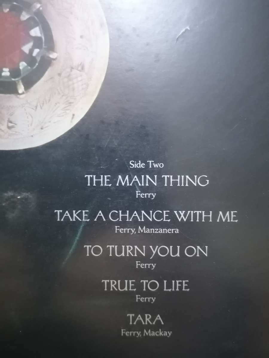 ROXY MUSIC (AVALON) - VINYL IN VERY GOOD  COND. - SEE BELOW FOR INFO.