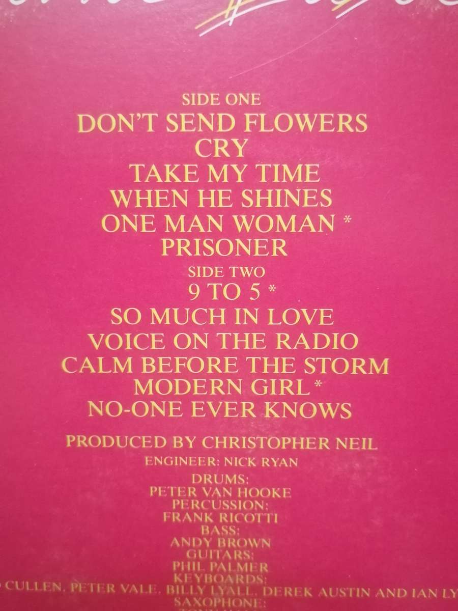 SHEENA EASTON (TAKE MY TIME) - VINYL IN VERY GOOD  COND. - SEE BELOW FOR INFO.