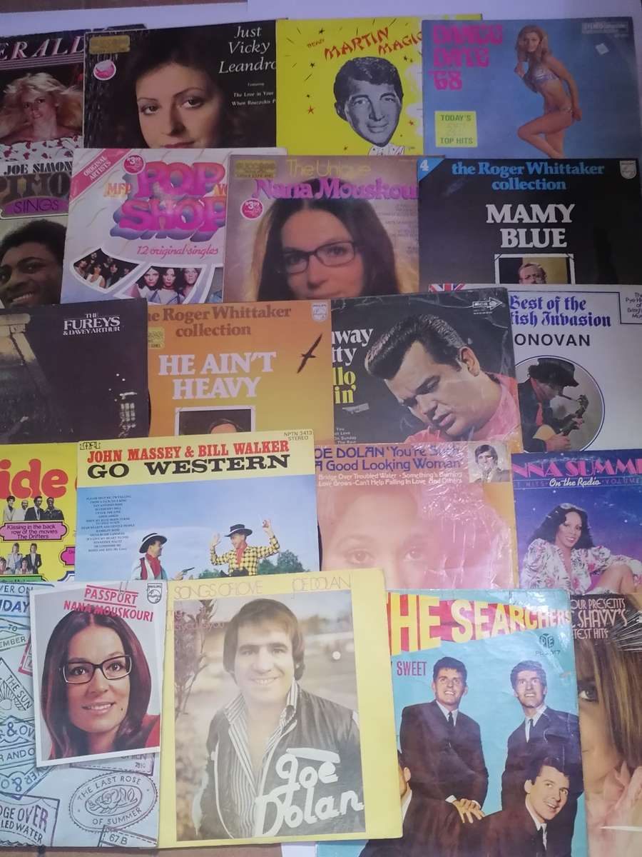 20x INTERNATIONAL VINYL'S IN GOOD TO EXCELLENT  COND. - SEE BELOW FOR INFO.