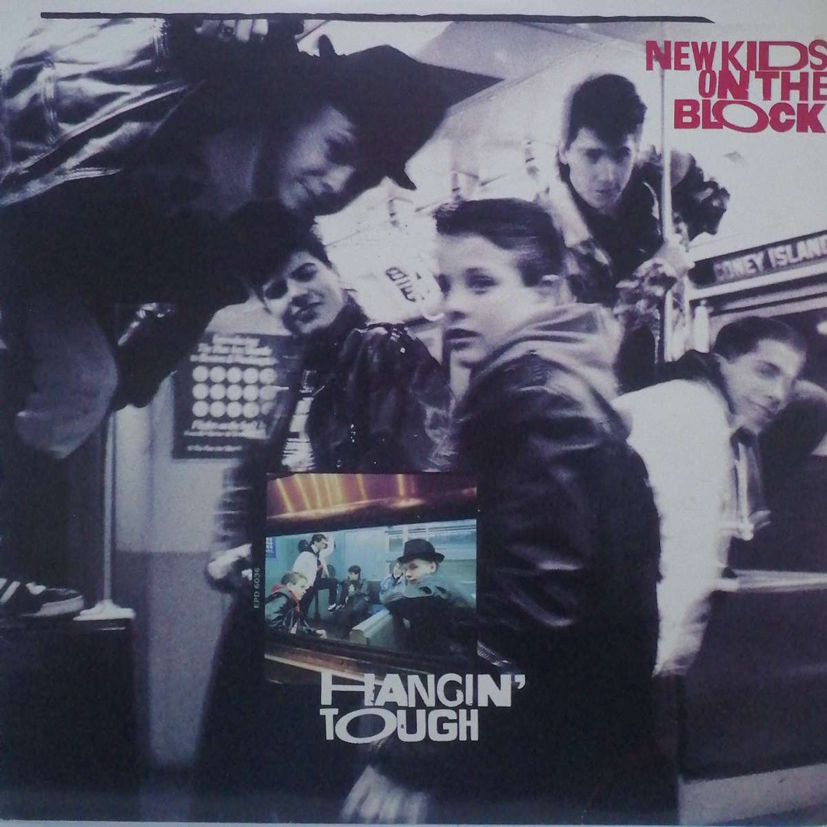 NEW KIDS ON THE BLOCK (HANGIN' OUT) - VINYL IN EXCELLENT COND. - SEE BELOW FOR INFO.