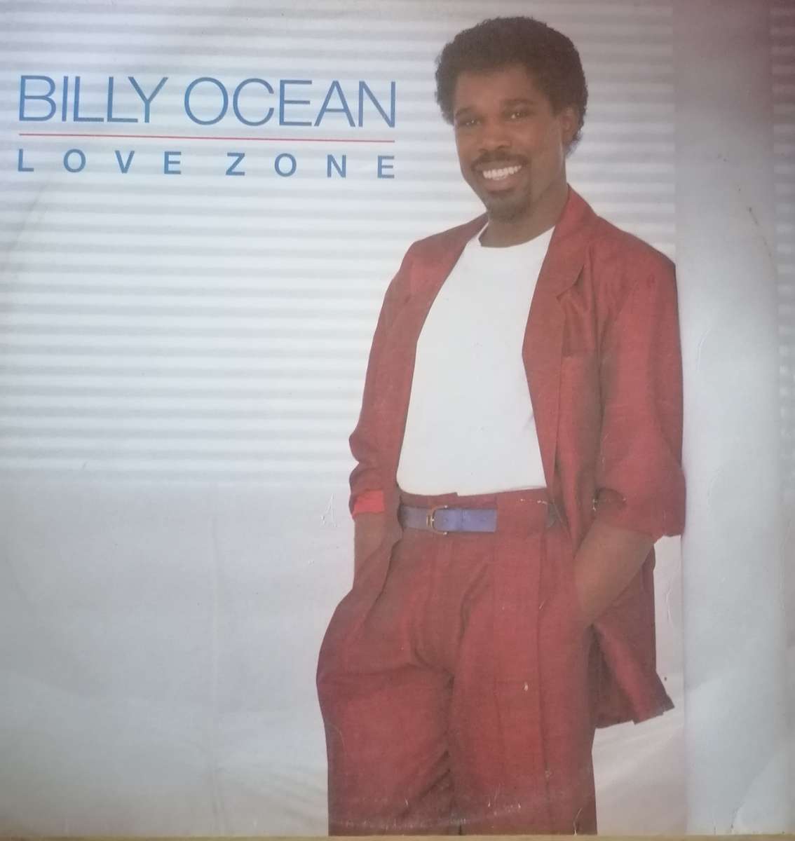 BILLY OCEAN (LOVE ZONE) - VINYL IN VERY GOOD COND. - SEE BELOW FOR INFO.