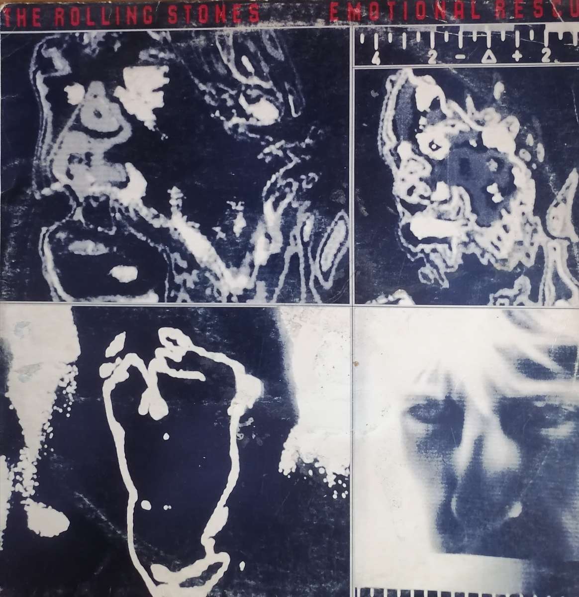 THE ROLLING STONES (EMOTIONAL RESCUE) - VINYL IN VERY GOOD COND. - SEE BELOW FOR INFO.