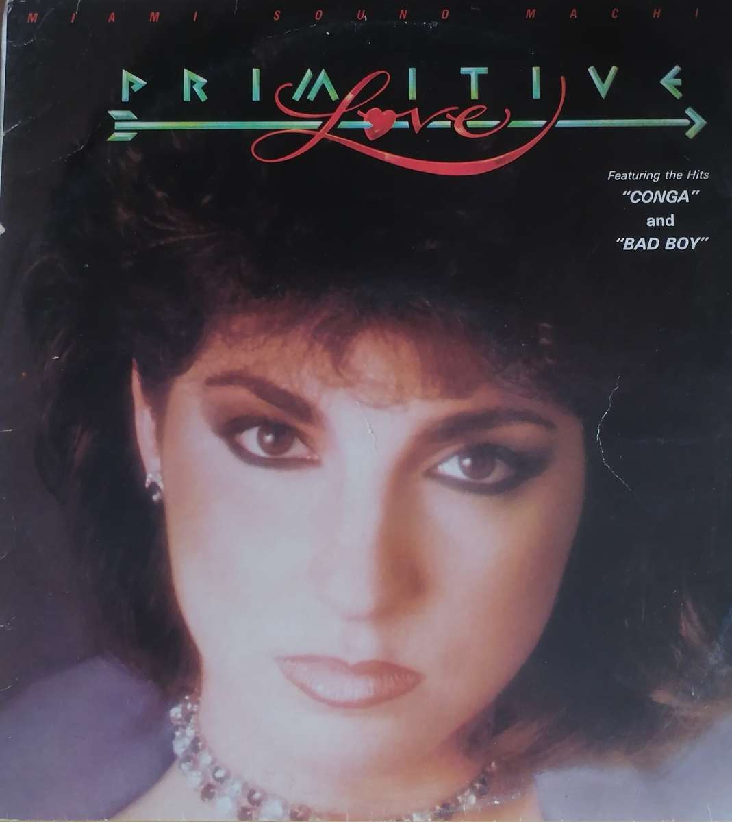 GLORIA ESTEFAN (MIAMI SOUND MACHINE)  - VINYL IN EXCELLENT COND. - SEE BELOW FOR INFO.