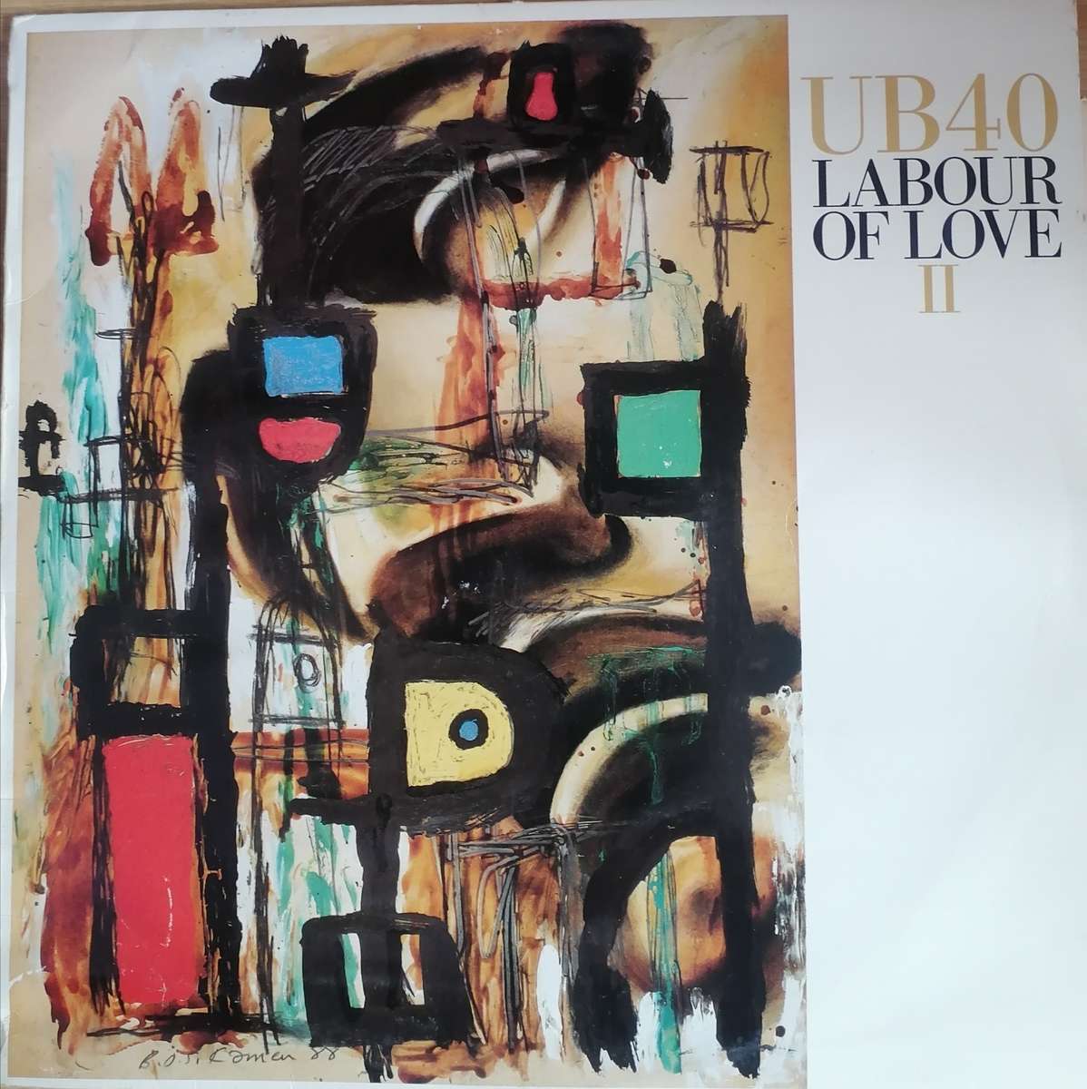UB 40 (LABOUR OF LOVE II) - VINYL IN EXCELLENT COND. - SEE BELOW FOR INFO.
