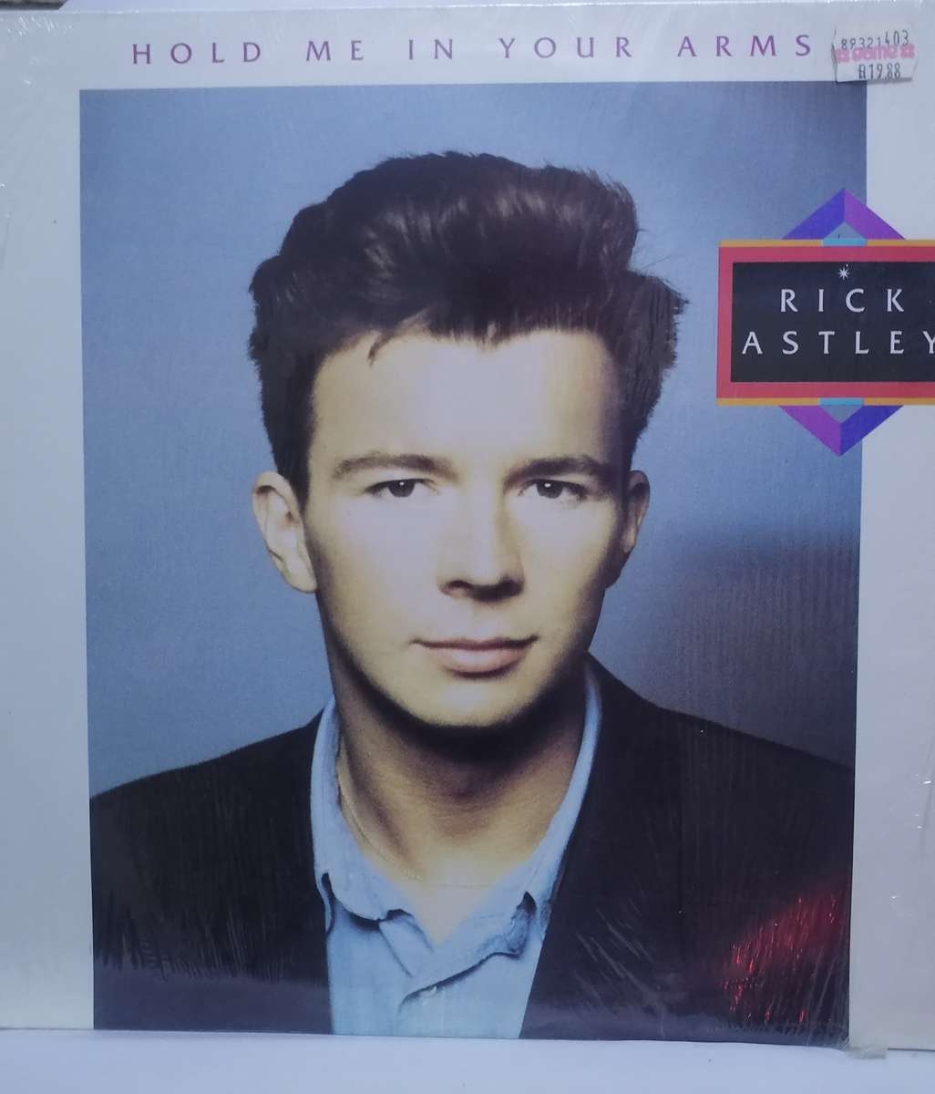 RICK ASTLEY (HOLD ME IN YOUR ARMS) - VINYL IN VERY GOOD COND. - SEE BELOW FOR INFO.