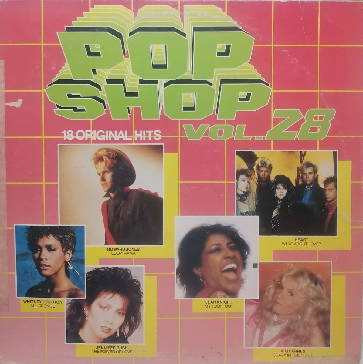 POP SHOP Vol.28 - VINYL IN GOOD COND. - SEE BELOW FOR INFO.