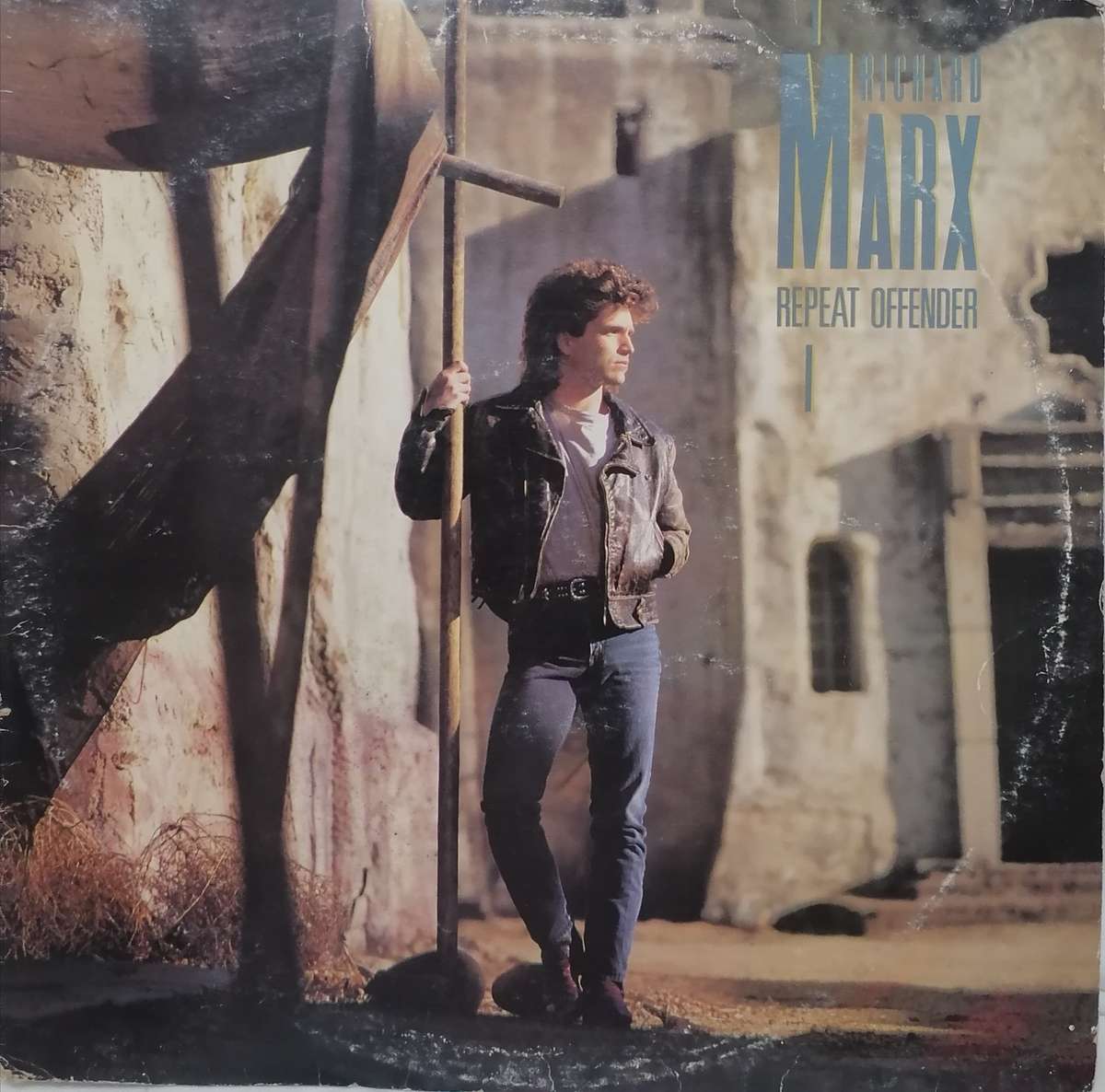 RICHARD MARX (REPEAT OFFENDER) - VINYL IN VERY GOOD COND. - SEE BELOW FOR INFO.
