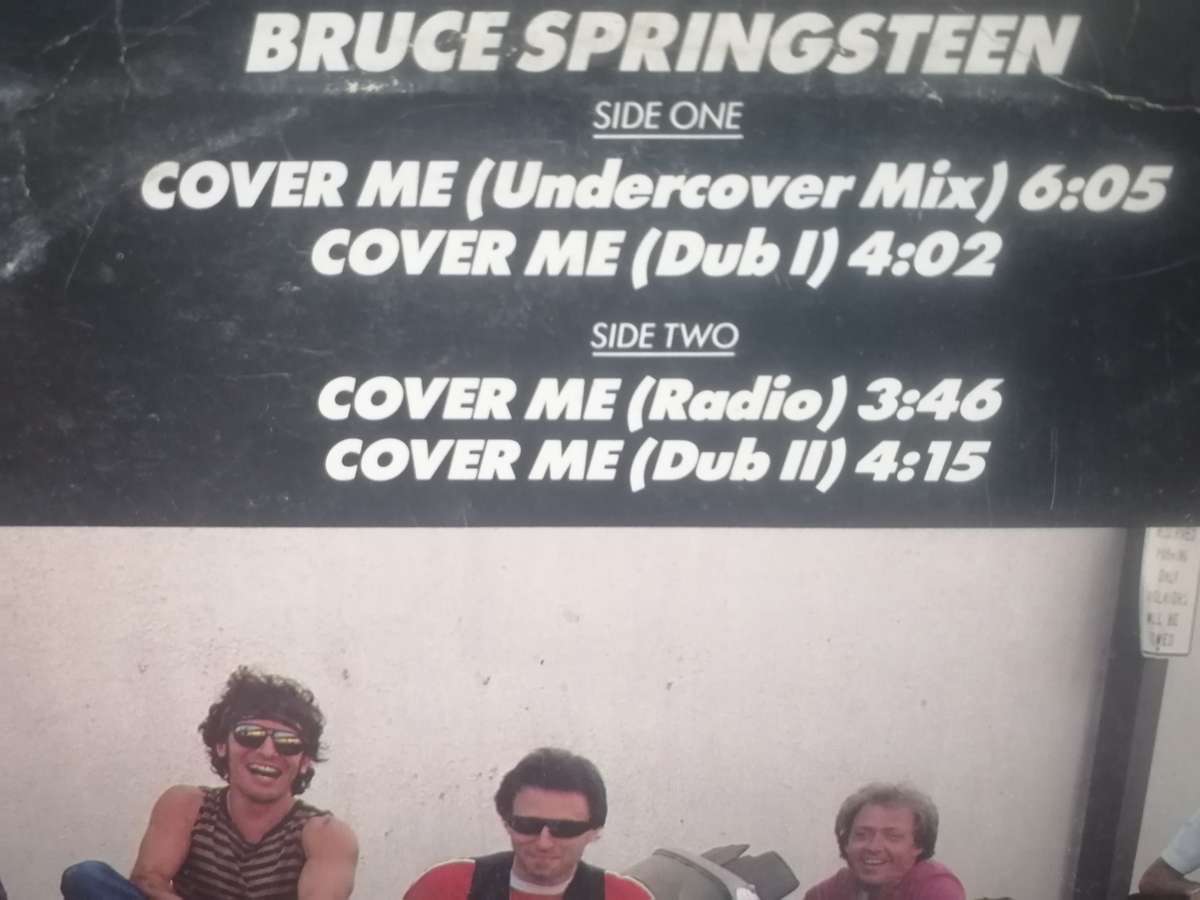 BRUCE SPRINGSTEEN (COVER ME) - VINYL IN VERY GOOD COND. - SEE BELOW FOR INFO.
