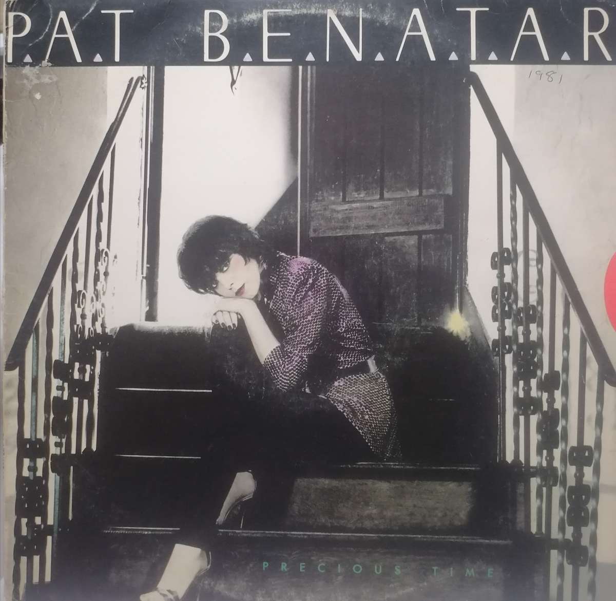 PAT BENATAR (PRECIOUS TIME) - VINYL IN VERY GOOD COND. - SEE BELOW FOR INFO.