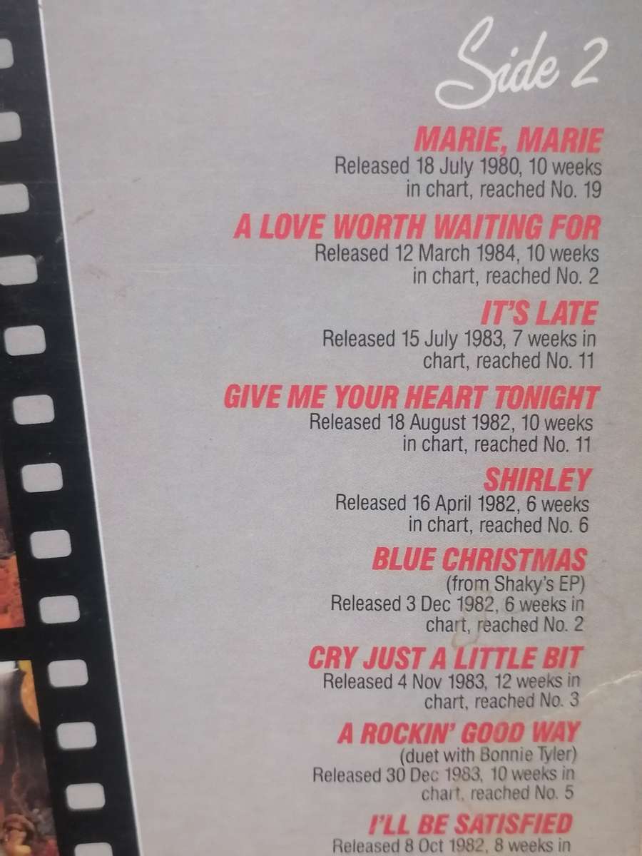 Shakin Stevens Greatest hits,  Vinyl in very good condition.