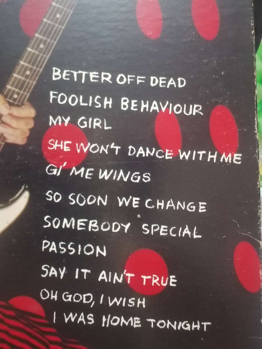 Rod Stewart, Foolish Behaviour,  vinyl in excellent condition.