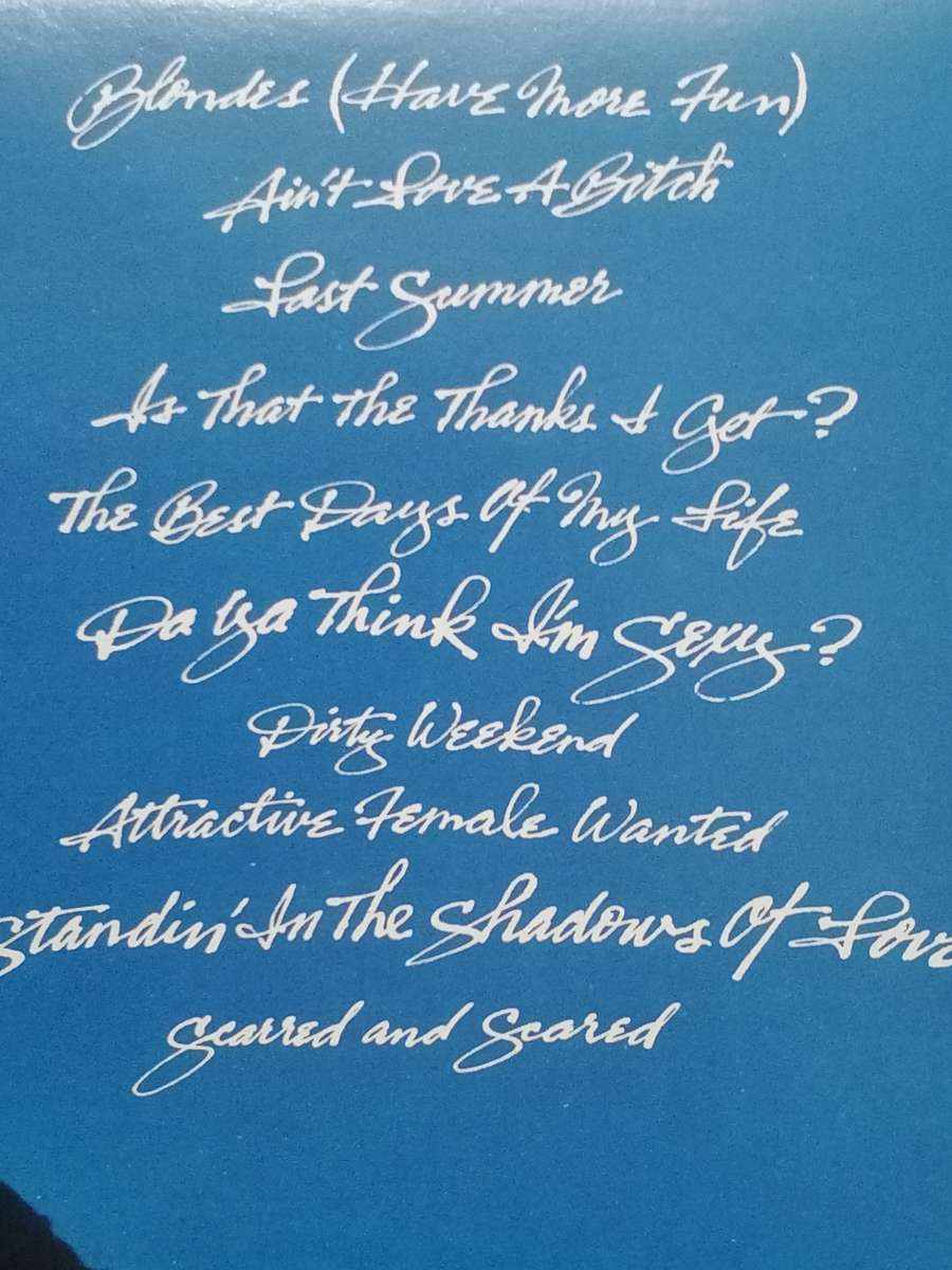 Rod Stewart, Blondes have more fun,  vinyl in very good condition.