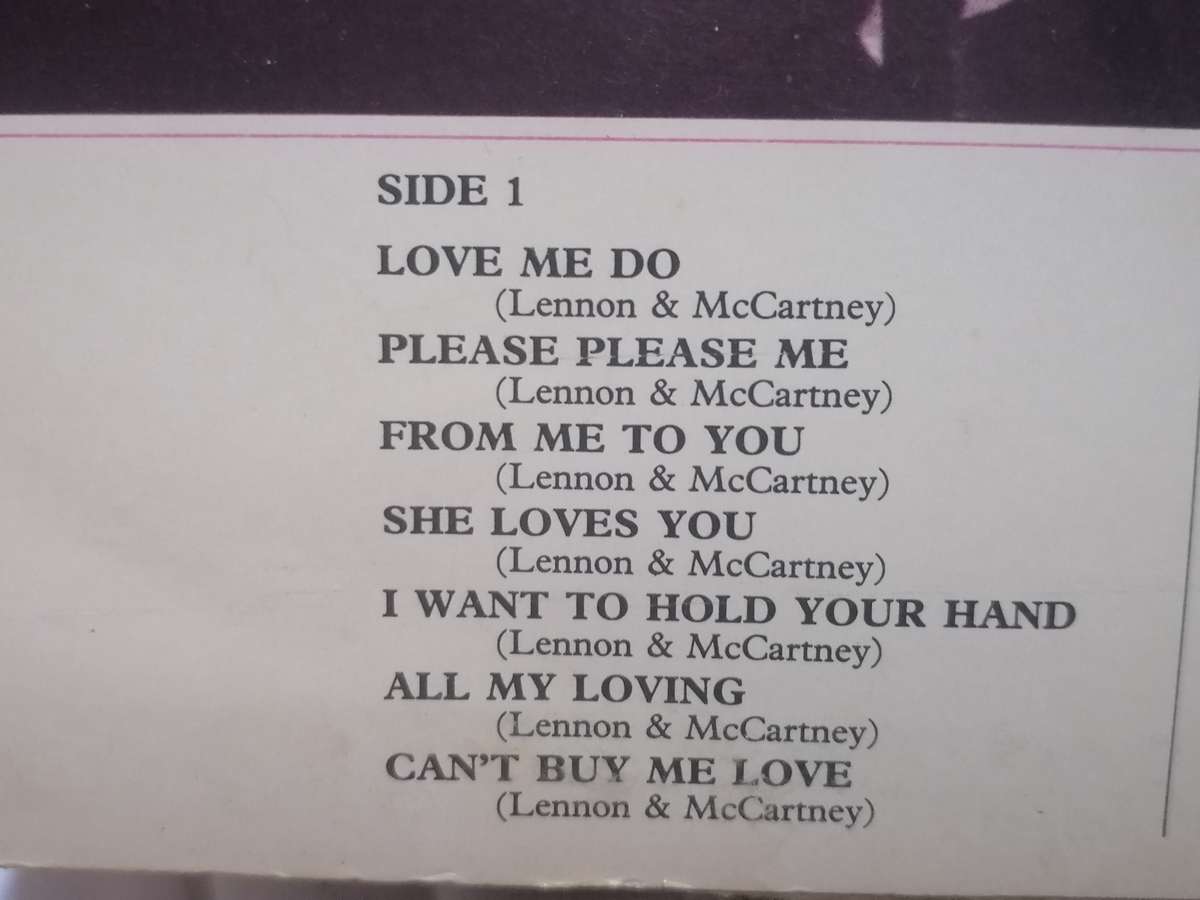 The Beatles/ 1962-1966, Double album.  vinyl's in very good condition.