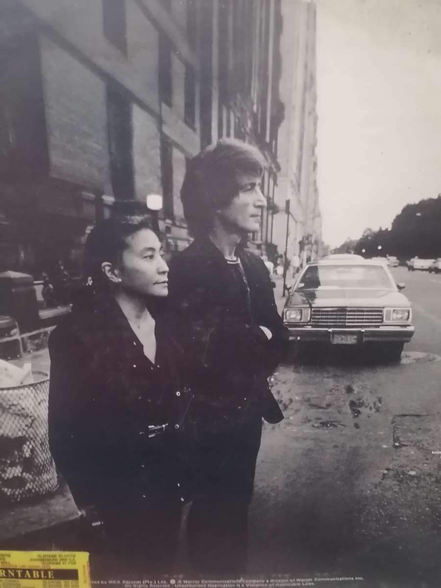 John Lennon & Yoko Ono, Double Fantasy  vinyl in very good condition.