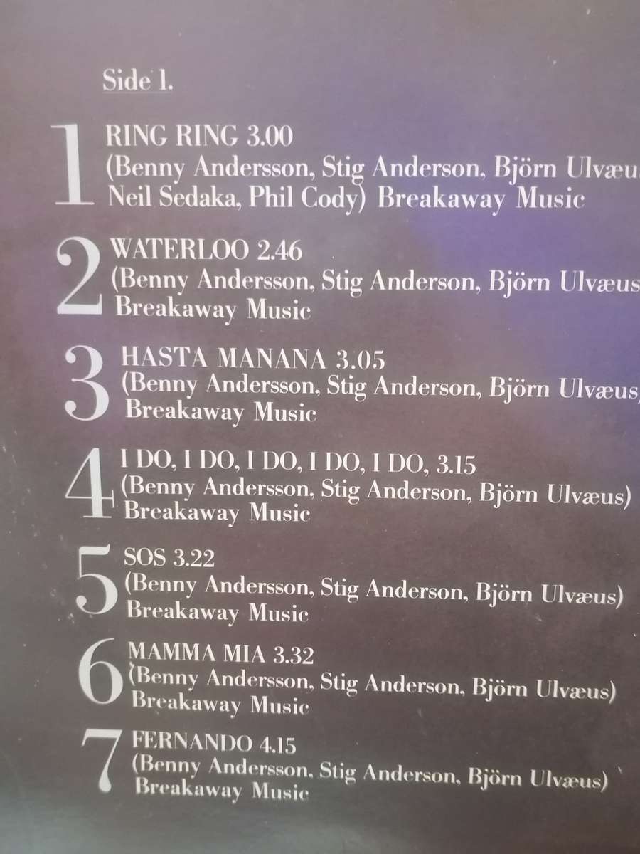 ABBA, The Singles, Double album,  vinyl's in very good condition.