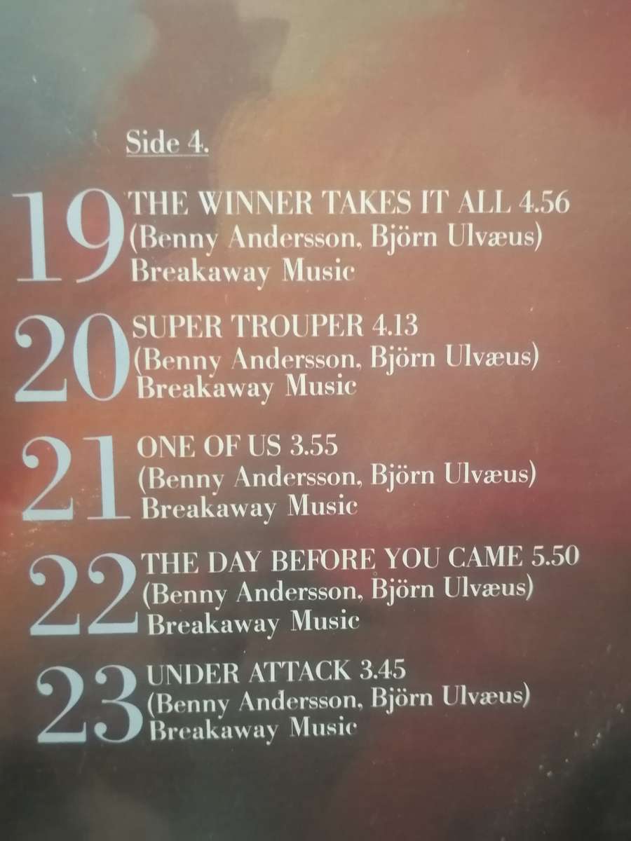 ABBA, The Singles, Double album,  vinyl's in very good condition.