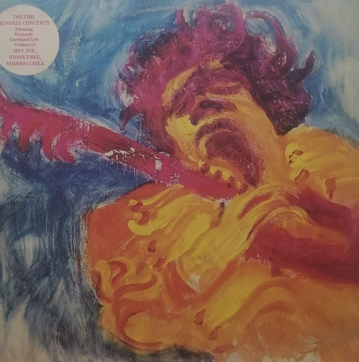 The Jimi Hendrix concerts, Double album,  vinyl's in very good condition.