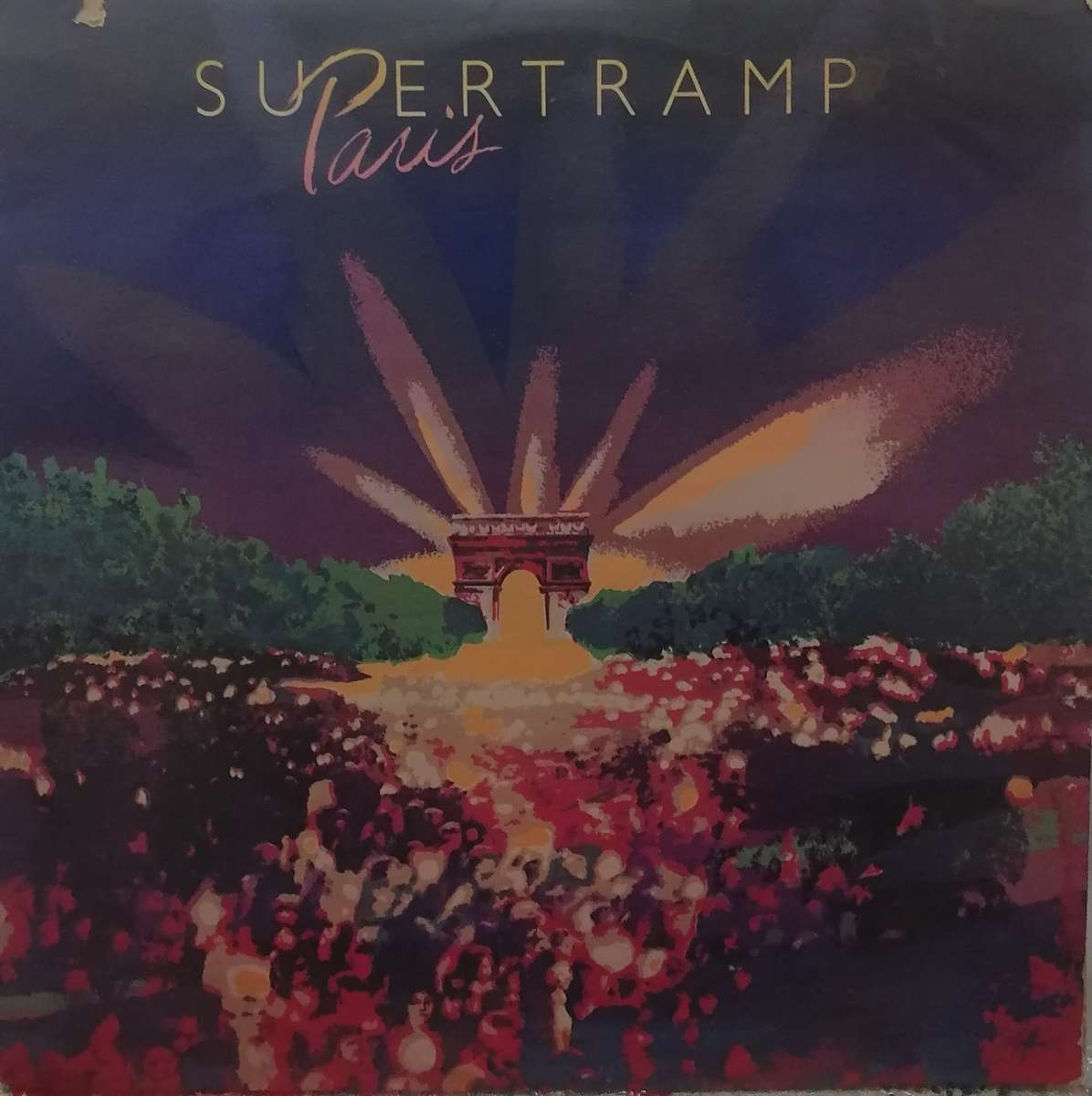 Supertramp in Paris, Double album,  vinyl's in very good condition.