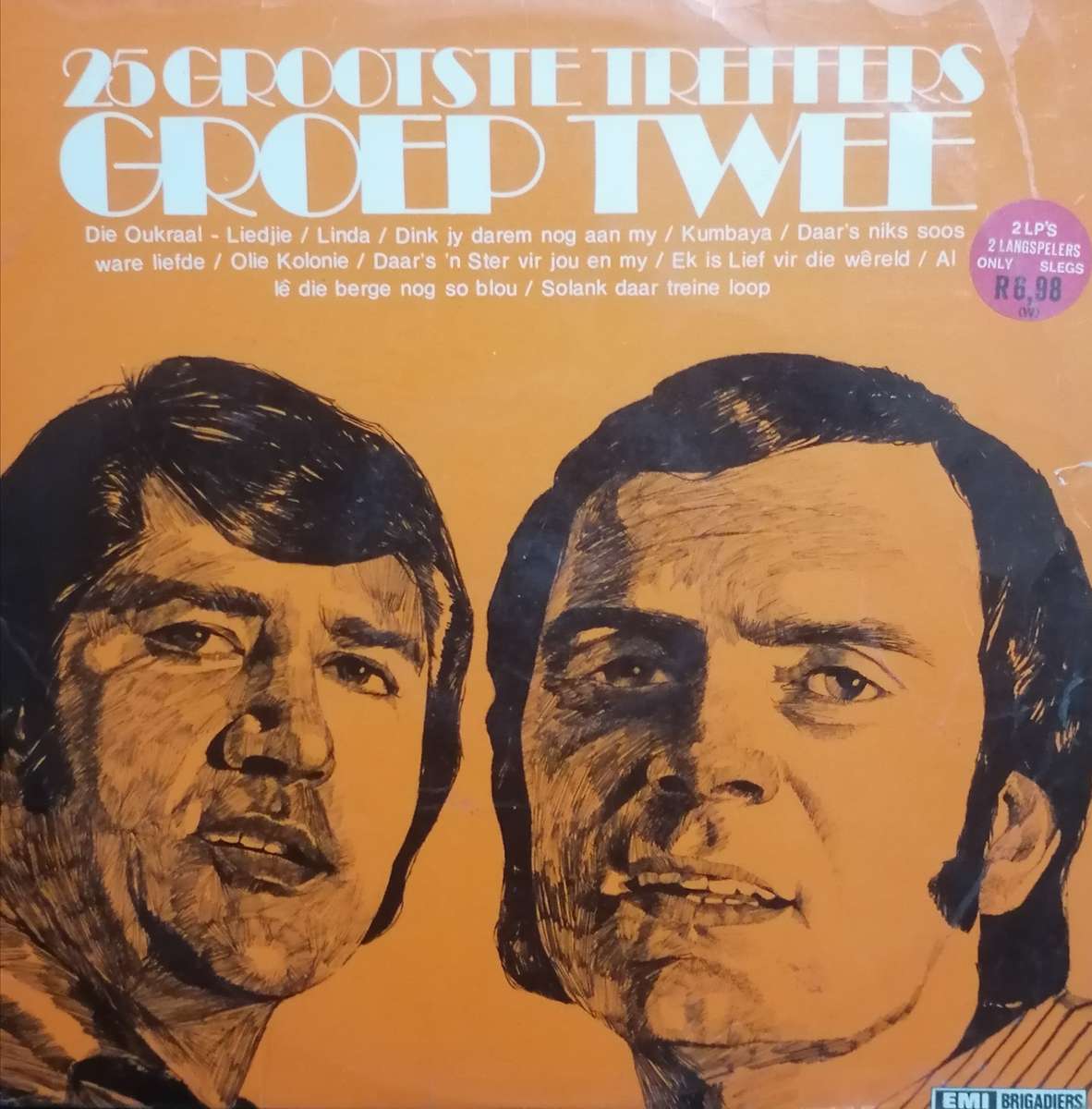 Groep Twee, 25 Grootste treffers, Vinyl's in good condition .