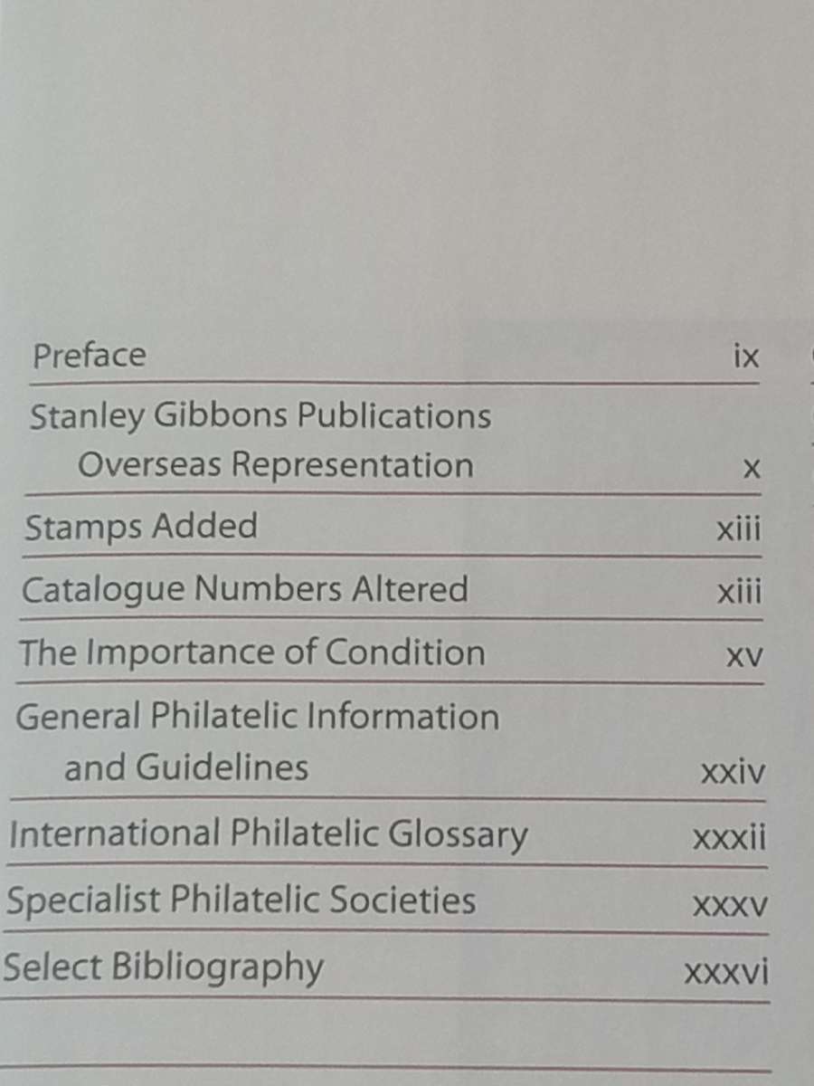 2018 Commonwealth & British Empire stamps 1840-1970(Stanley Gibbons Stamp Catalogue).