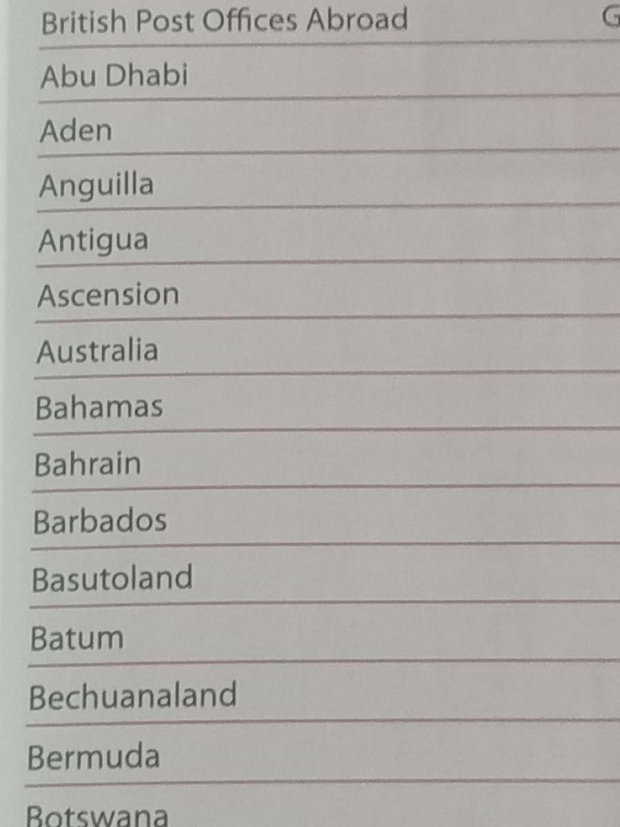 2018 Commonwealth & British Empire stamps 1840-1970(Stanley Gibbons Stamp Catalogue).