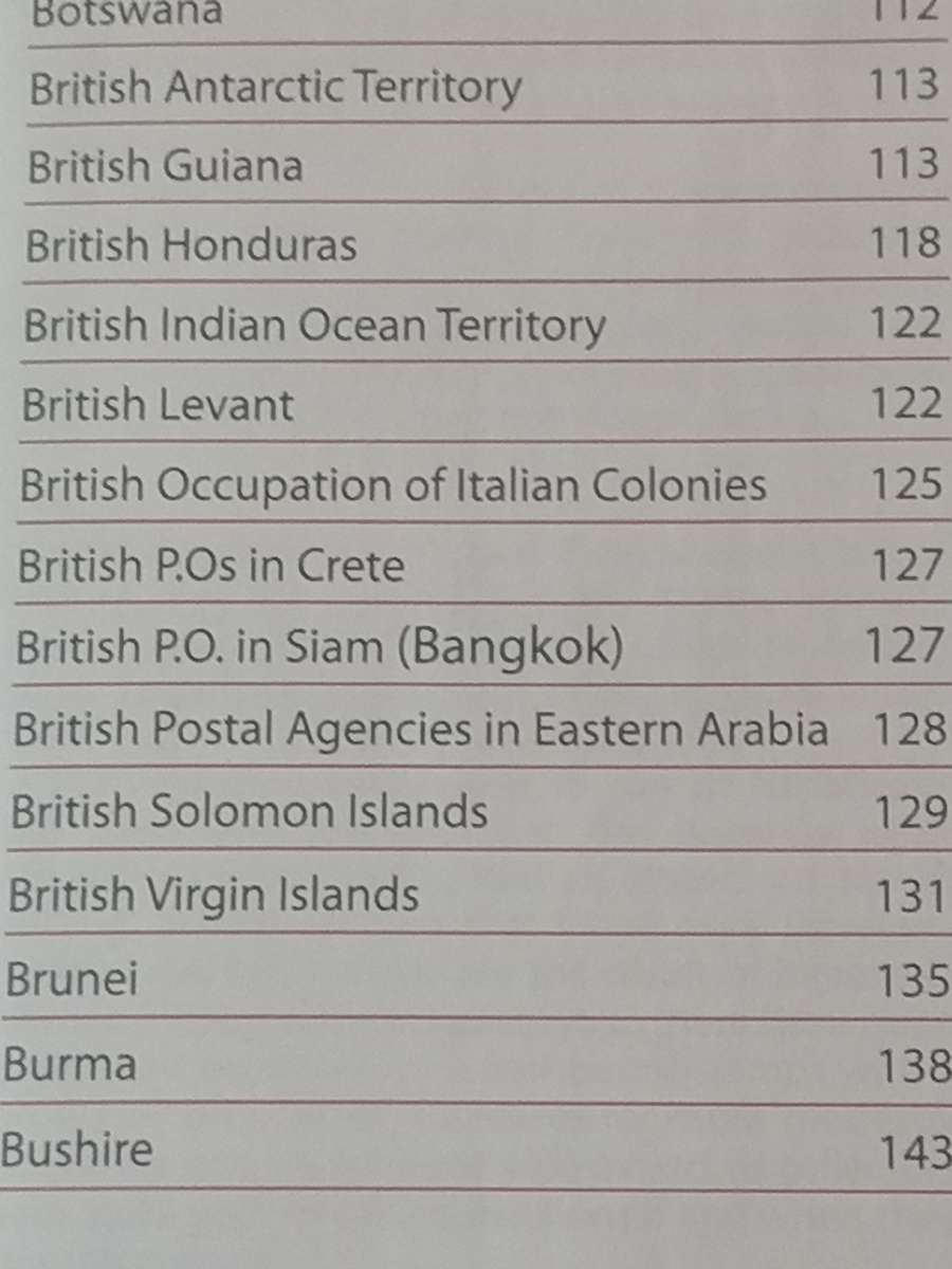 2018 Commonwealth & British Empire stamps 1840-1970(Stanley Gibbons Stamp Catalogue).