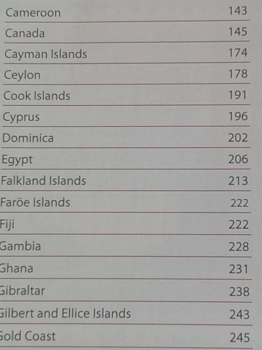 2018 Commonwealth & British Empire stamps 1840-1970(Stanley Gibbons Stamp Catalogue).