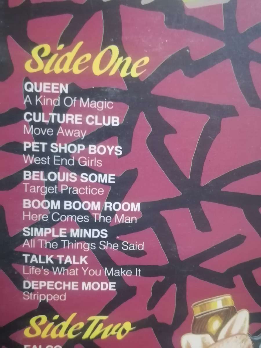 Now that's what I call music Vol.4, vinyl very good.