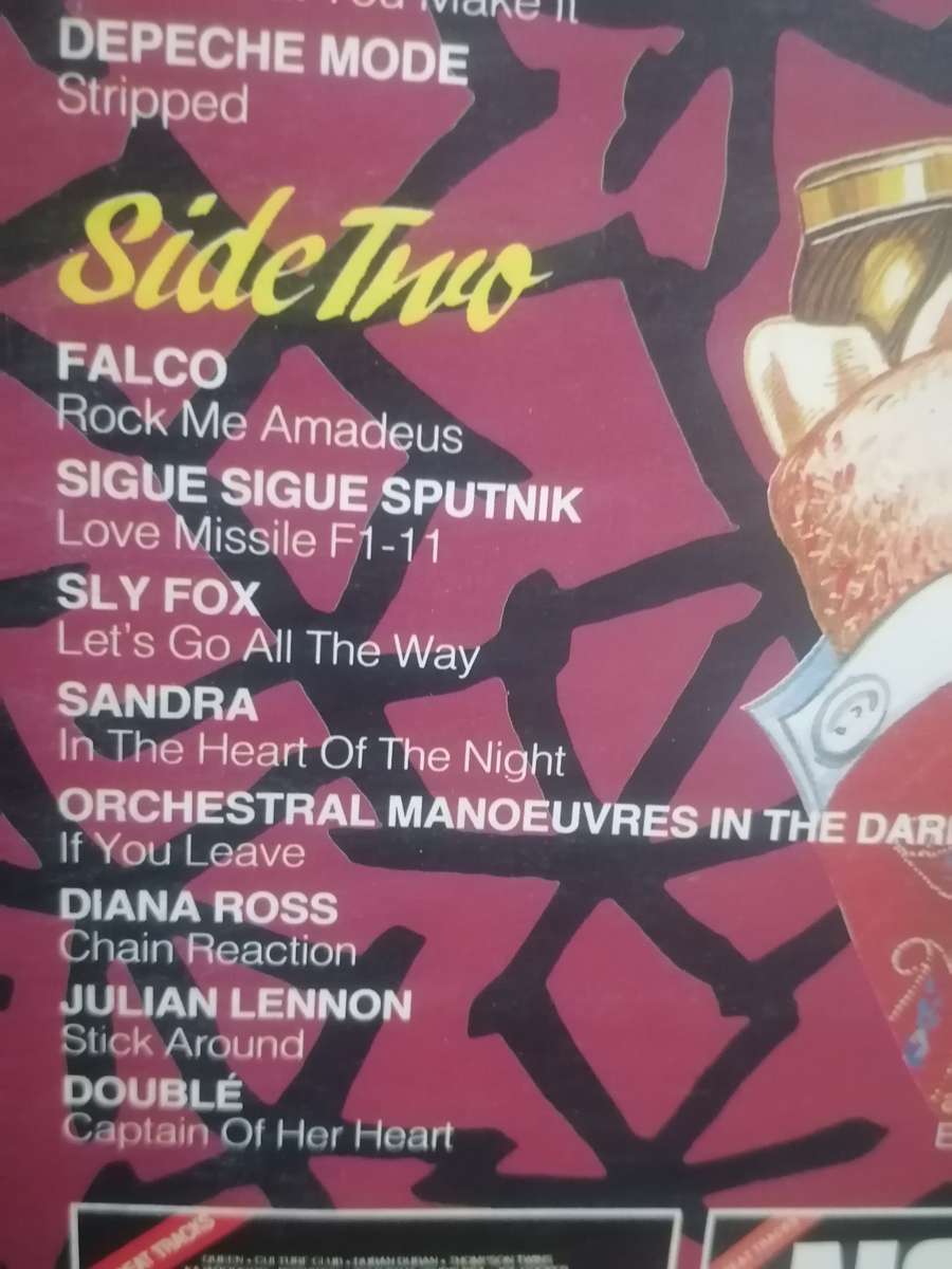 Now that's what I call music Vol.4, vinyl very good.