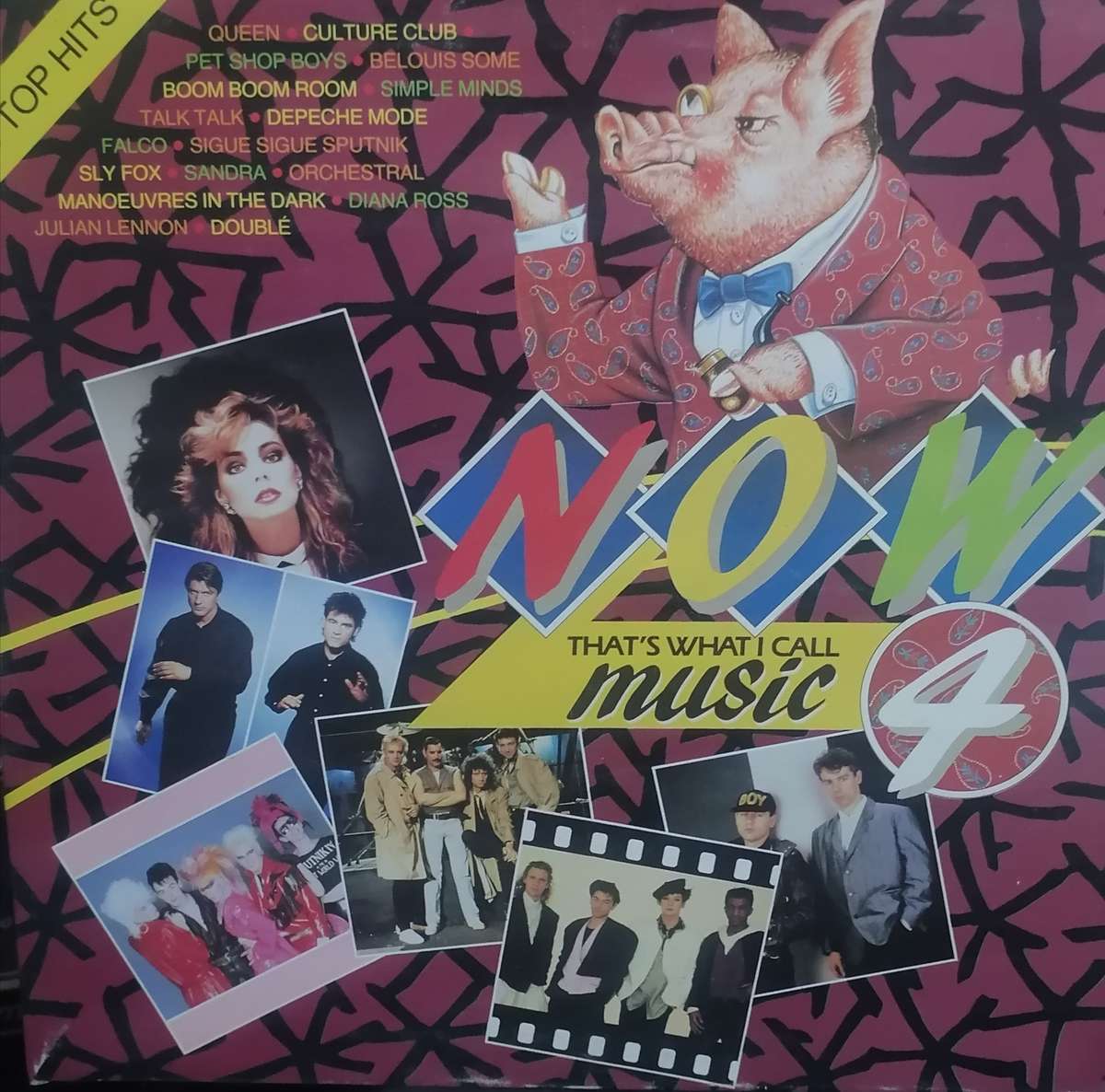 Now that's what I call music Vol.4, vinyl very good.