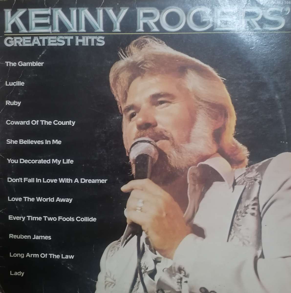 Kenny Royers, Greatest Hits, vinyl in excellent condition.