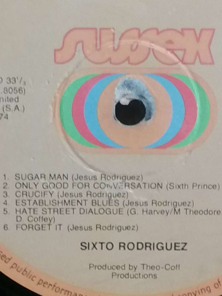 Sixto Rodriguez, Cold Fact, vinyl in very good condition.