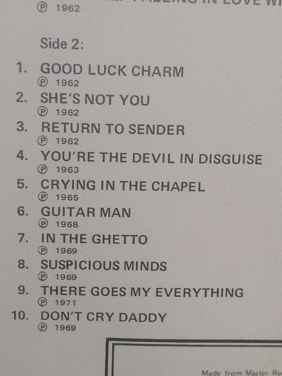 Elvis Plesley '40 Golden Hits' ,Double album ,Vinyl's in very good condition.