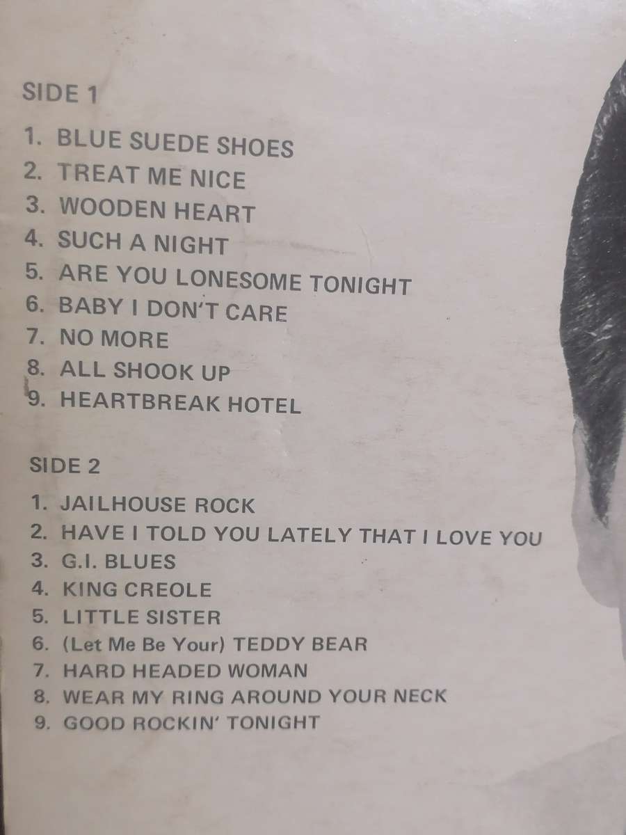 Elvis Presley, Rock is Back, vinyl very good.