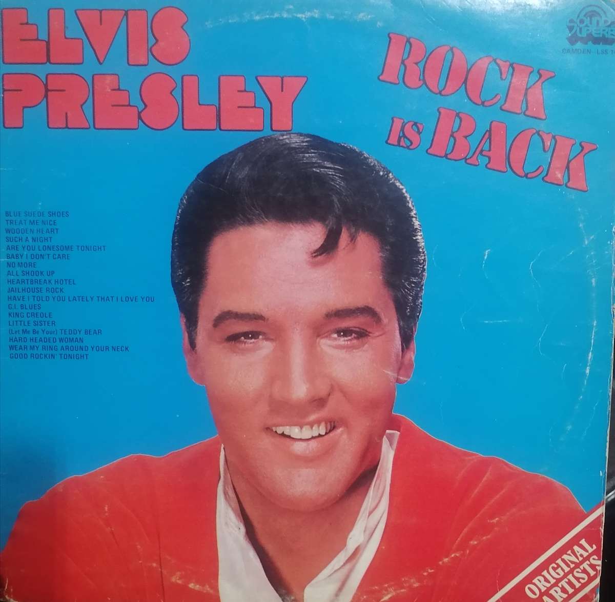 Elvis Presley, Rock is Back, vinyl very good.