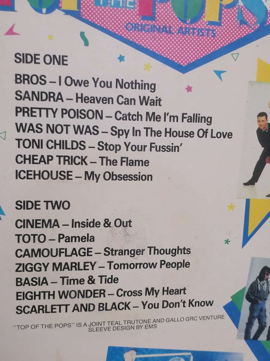 Top off the Pops, vol.1, vinyl.