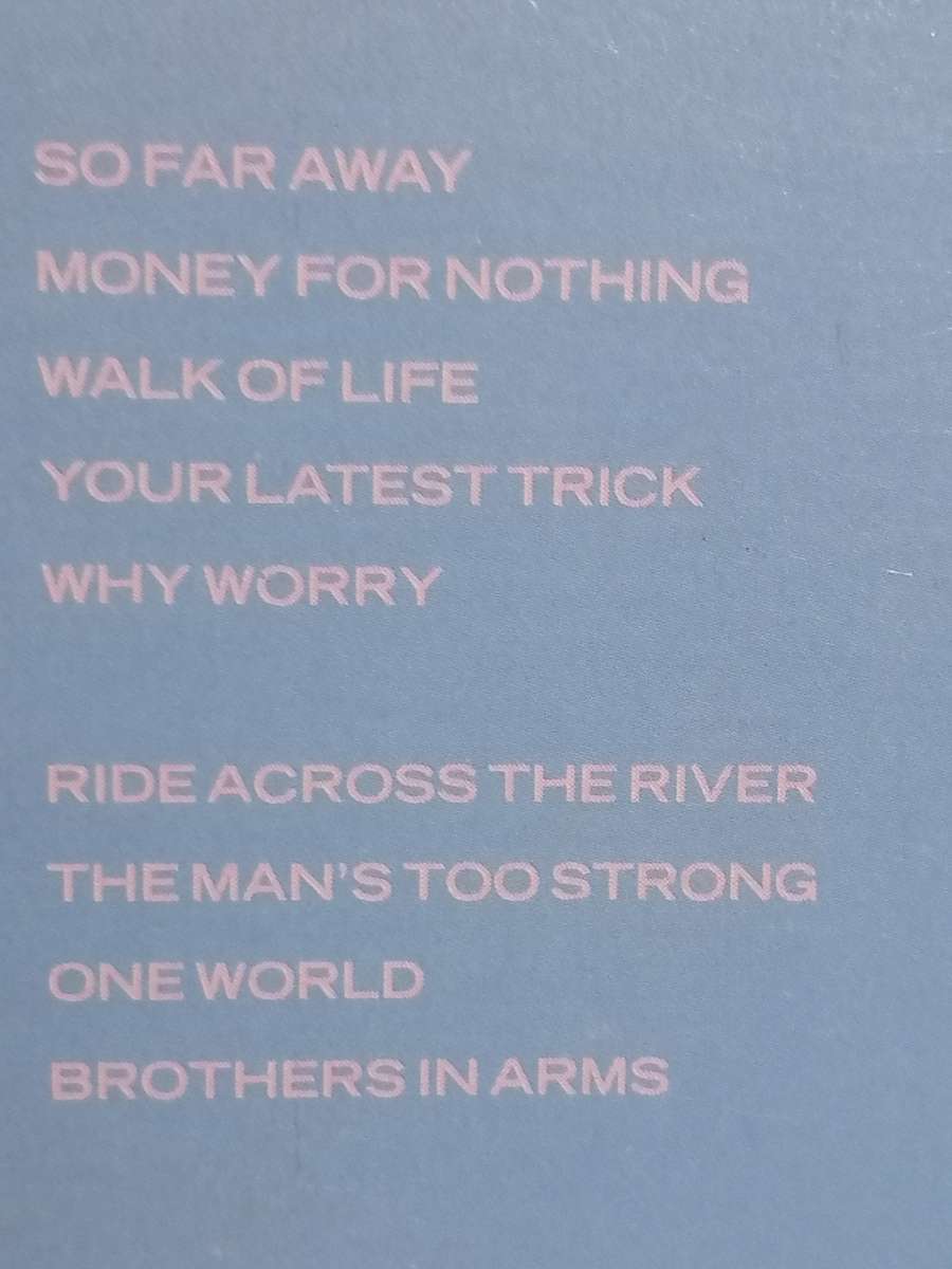 Dire Straits, brother in arms, vinyl.