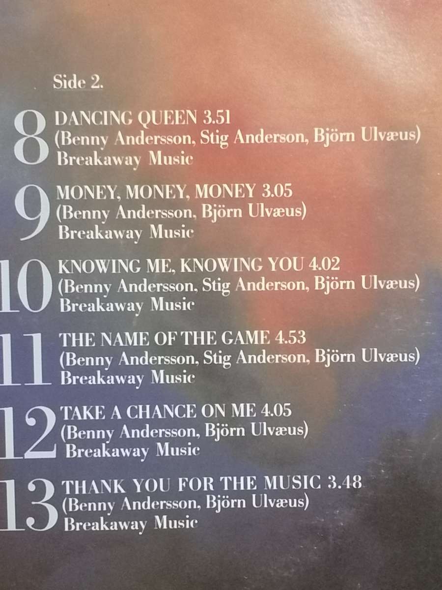 ABBA, the singles, the first ten years, double album, vinyl's very good.