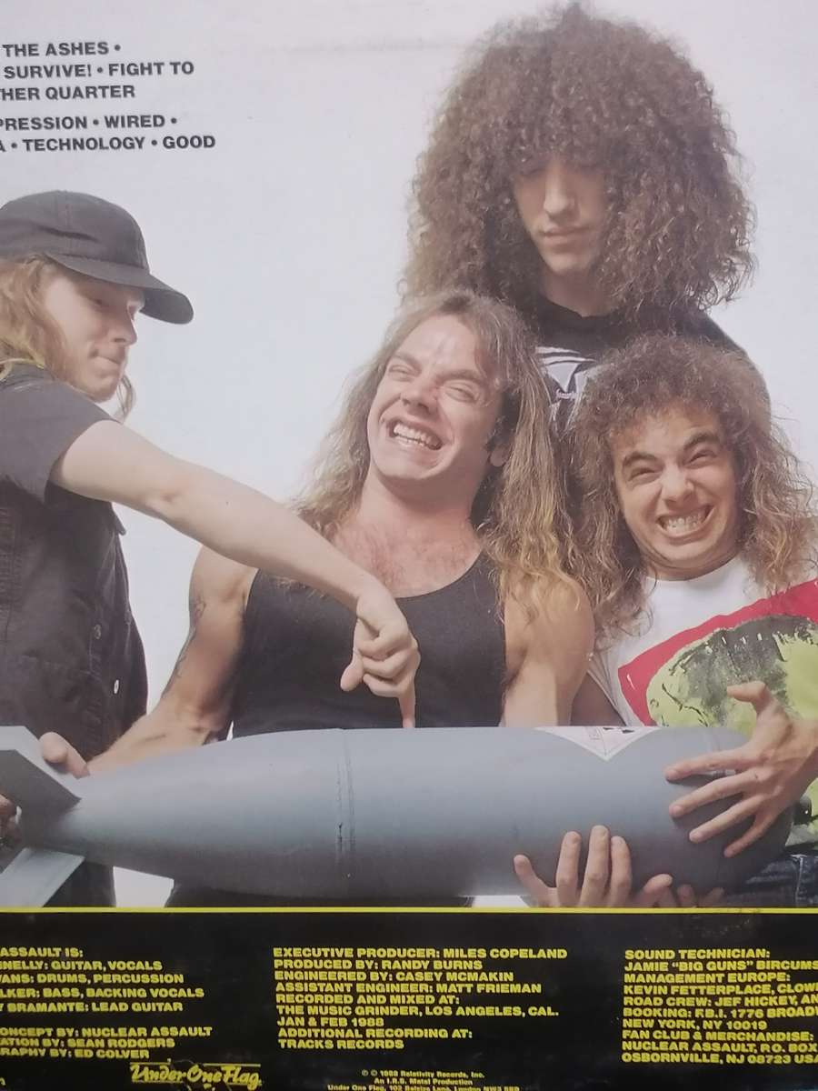Nuclear Assault, Survive, vinyl.